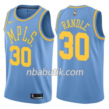 NBA Mænd Trøje Los Angeles Lakers Julius Randle 30 Nike Hardwood Classics Swingman